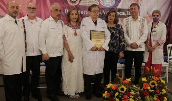 Inauguran en Villahermosa, Congreso Federal de Pediatría del Sureste 2024