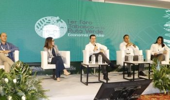 Realizan Primer Foro Tabasco en la Ruta Verde, beneficios de la Economía Circular