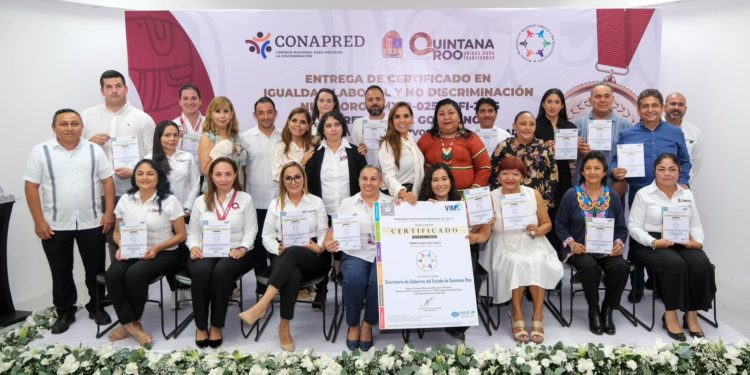 Impulsa Mara Lezama política de igualdad laboral y no discriminación