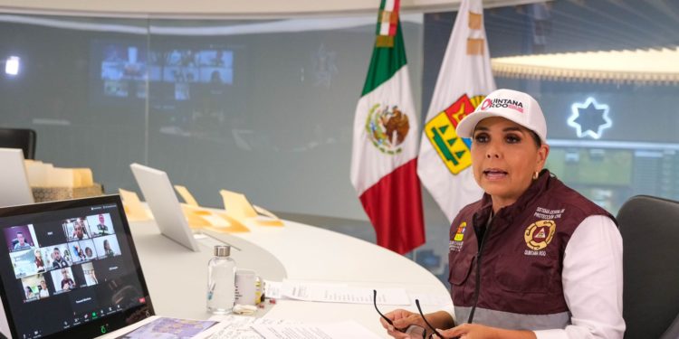 Se prepara Quintana Roo para el paso del huracán “Beryl”: Mara Lezama