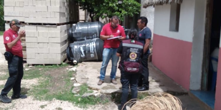 COEPROC refuerza refugios en Felipe Carrillo Puerto para la Temporada de Lluvias y Ciclones 2024