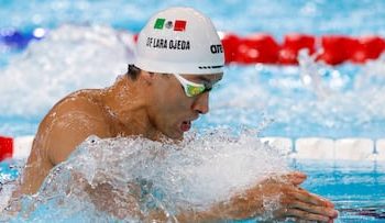 Miguel de Lara, nadador mexicano fue descalificado de la prueba 100 metros pecho en París 2024