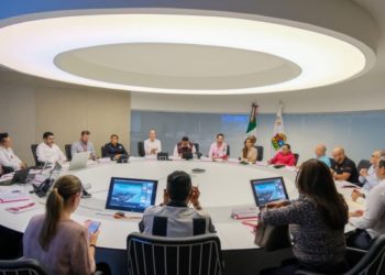 Mara Lezama y la Coordinadora Nacional de Protección Nacional encabezan acciones ante la llegada del Huracán “Beryl”