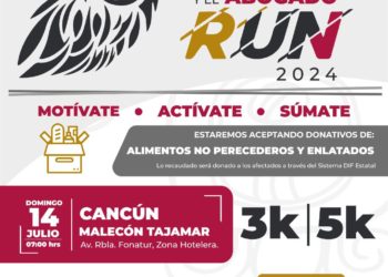 Convocan CJPE y CODEQ a carrera recreativa con causa para conmemorar el Día de la Abogada y el Abogado en México