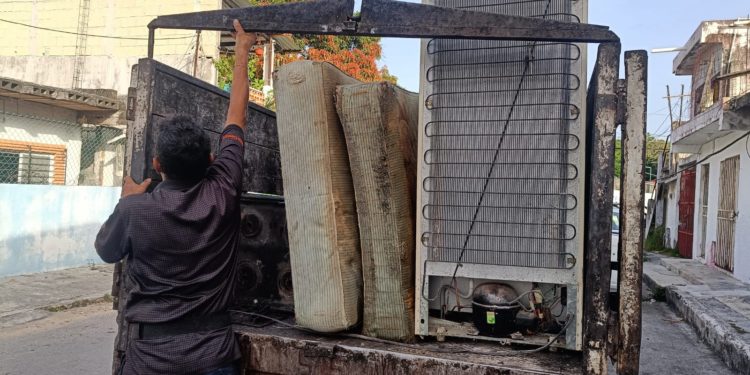 Gobierno del Estado recolecta más de 64.5 toneladas de residuos generados por el huracán “Beryl”: SEMA