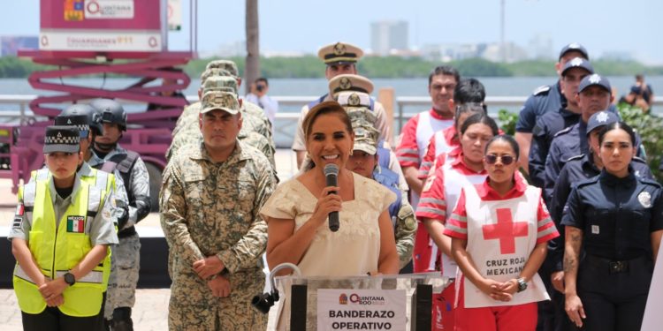 Pone en marcha Mara Lezama Operativo de Seguridad Vacacional de Verano Quintana Roo 2024