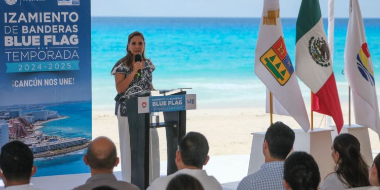 Quintana Roo, la entidad con más certificaciones Blue Flag a nivel nacional: Mara Lezama