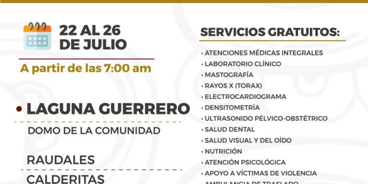 Más de 300 mil atenciones con Caravanas médicas móviles “Salud para Tod@s” en Quintana Roo