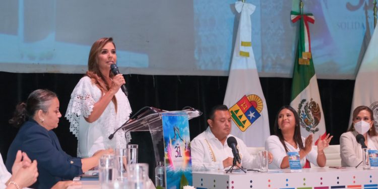 Trabajaremos por el bienestar social y la prosperidad compartida de Solidaridad: Mara Lezama en el 31 Aniversario