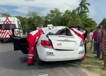 Tragedia en Gaviotas: Joven fallece tras choque entre taxi y auto particular