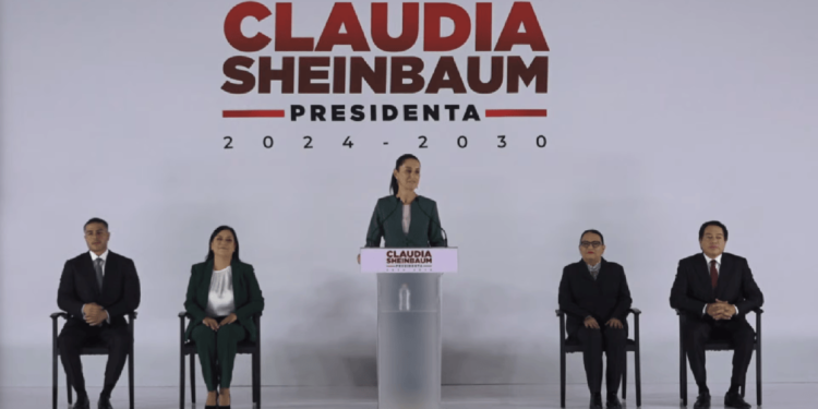 Claudia Sheinbaum, presidenta electa presenta a cuatro nuevos integrantes en su gabinete