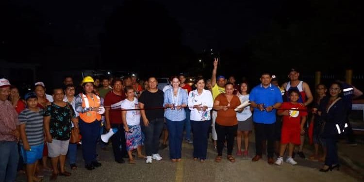 Inauguran rehabilitación del alumbrado público en el municipio de Centro