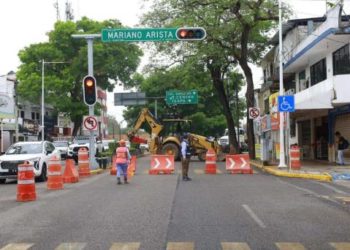 Nueva adecuación vial en Paseo Tabasco por obras del sistema pluvial