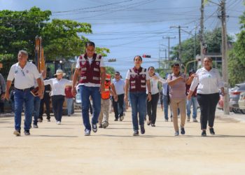 Supervisa Ana Paty Peralta reconstrucción de pavimentos en las arterias de la ciudad