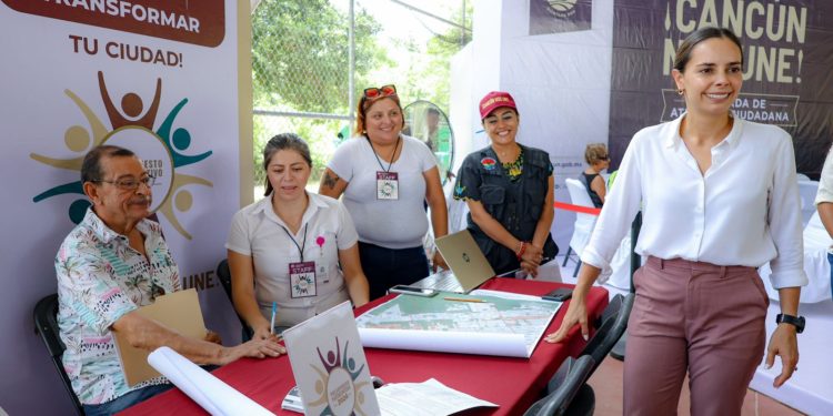 Con la suma de los cancunenses, registran 20 proyectos para presupuesto participativo: Ana Paty Peralta