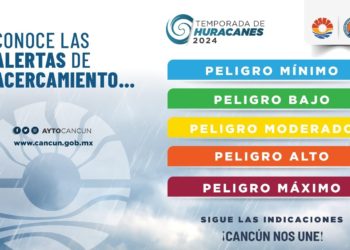 Informan autoridades de BJ sobre las alertas de huracanes