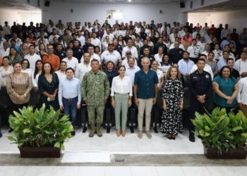 Fortalece Ana Paty Peralta unidad con fuerzas federales