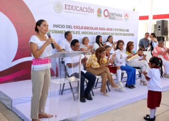 Gobierno del estado y ayuntamiento Benito Juárez, juntos por la educación