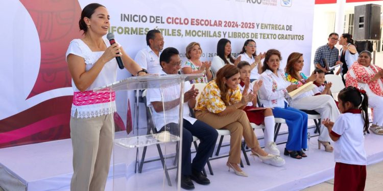 Gobierno del estado y ayuntamiento Benito Juárez, juntos por la educación