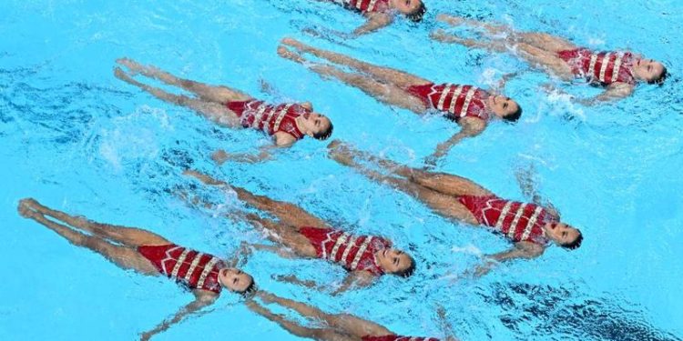 Las ‘sirenas’ mexicanas recibieron el apoyo del público en los Juegos de París tras deleitar con la rutina técnica de Don’t stop me now de Queen