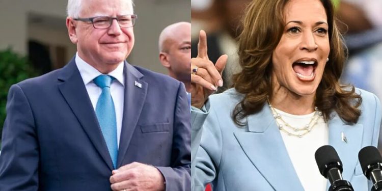 Kamala Harris elige a Tim Walz como candidato a Vicepresidente de EU