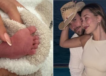 Justin Bieber le da la bienvenida a su primer hijo