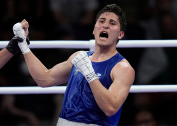Marco Verde, boxeador mexicano asegura medalla de bronce en los Juegos Olímpicos París