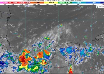Prevén cielo nublado con probabilidad de lluvias puntuales fuertes en Quintana Roo