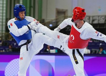 Carlos Sansores pierde contra Arian Salimi en cuartos de final de taekwondo