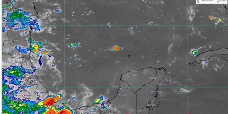 Prevén lluvias con intervalos de chubascos en Quintana Roo