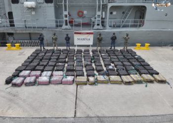 Aseguran 7.2 toneladas de cocaína en las costas de Colima y Michoacán