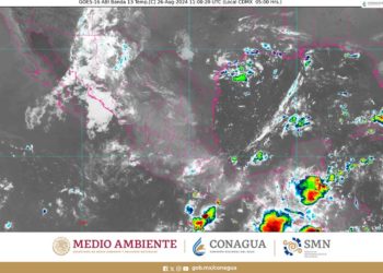 Prevén cielo nublado con lluvias aisladas en Quintana Roo