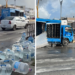 Fuerte accidente entre un volquete y camión de agua genera tráfico vial en Av López Portillo, Cancún
