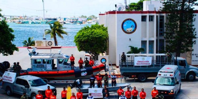 SEMAR concluye con éxito la ‘Operación Salvavidas 2024’ en Frontera, Tabasco