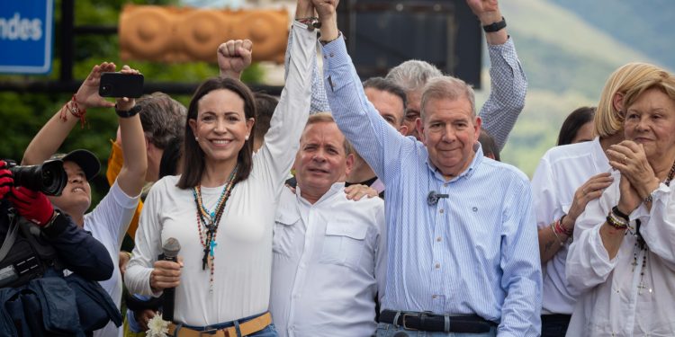 María Corina Machado asegura que Edmundo González Urrutia será presidente de Venezuela en enero de 2025