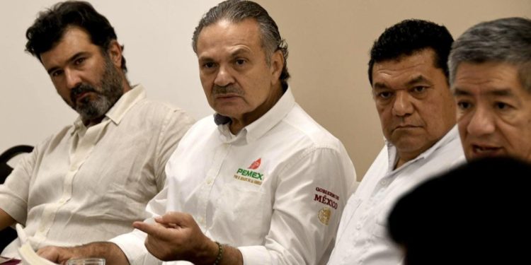 Octavio Romero y Javier May analizan posible convenio de colaboración entre Pemex y Tabasco