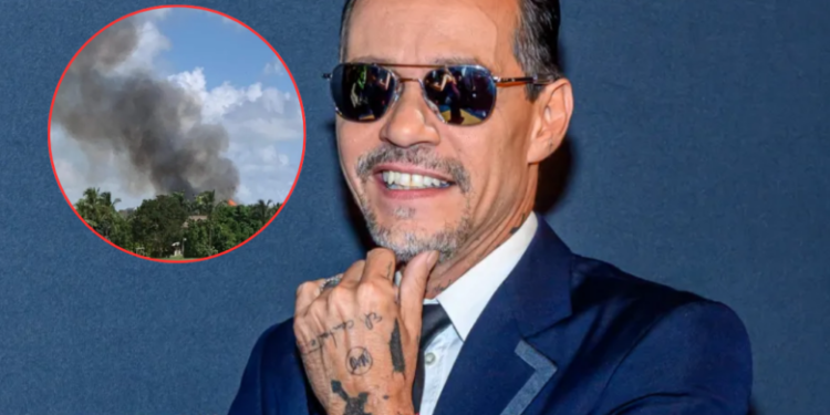 Se incendia la mansión del cantante Marc Anthony en Dominicana
