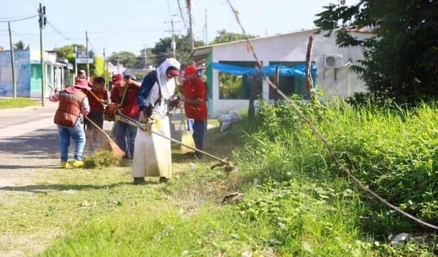 Acumula Jornada Integral de Limpieza más de 195 t de basura en 24 localidades