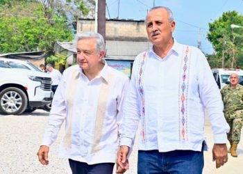Gobernador de Tabasco se reúne con AMLO y Sheinbaum en la Ciudad de México