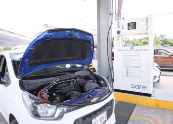 Abren en Villahermosa moderna estación de gas natural para unidades vehiculares