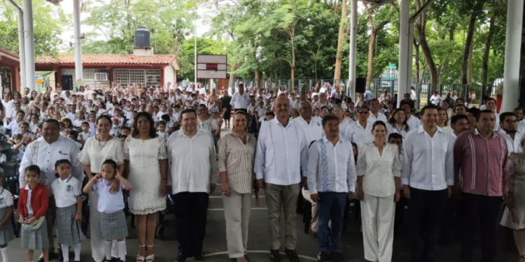Inauguran nuevo ciclo escolar 2024-2025 en Tabasco