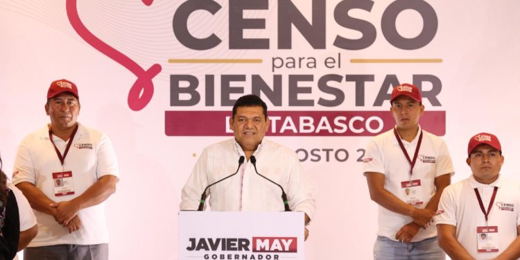 Inicia Censo para el Bienestar de Tabasco: Visitarán 669 mil viviendas