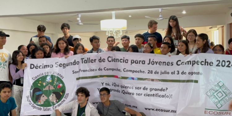 Jóvenes Tabasqueños participan en el “Décimo Segundo Taller de Ciencia para Jóvenes 2024”.