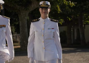 Princesa Leonor empieza su formación militar en la Escuela Naval de Marín