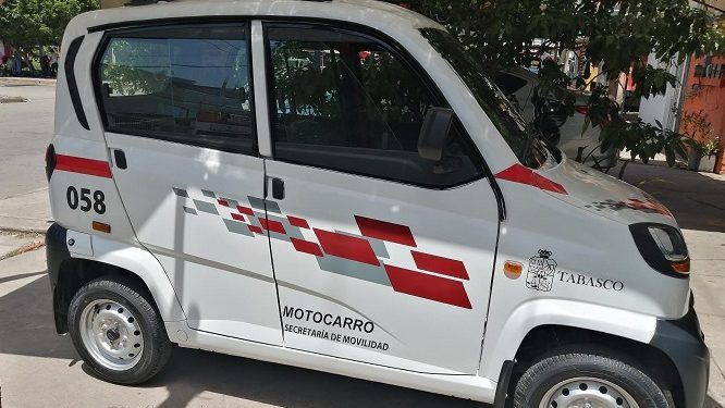 Nuevos mototaxis de 4 ruedas para pochimovilistas en Tabasco