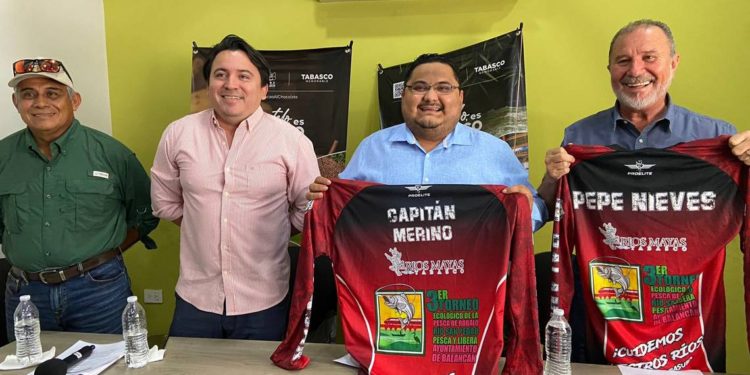 Invitan a 3er. Torneo Ecológico de la Pesca de Róbalo en Balancán