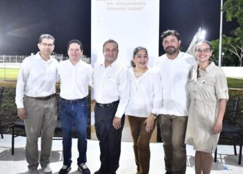 Inauguran Nuevo Centro Deportivo «Dr. Arquímedes Oramas Sáenz» en Cunduacán