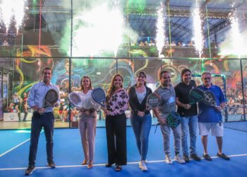 Inaugura Mara Lezama Torneo de Pádel “Alianza Desafío Tour”