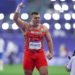 Atleta mexicano, Uziel Muñoz logra avanzar a la final de lanzamiento de bala en París 2024