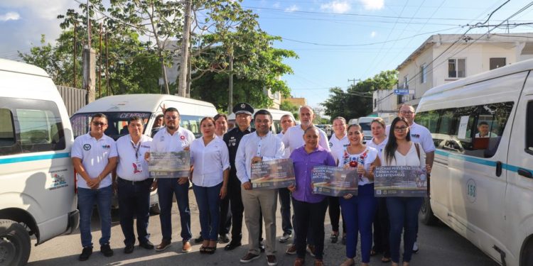 Taxistas y Gobierno del Estado nuevos aliados para la protección de niñas, niños y adolescentes en Quintana Roo